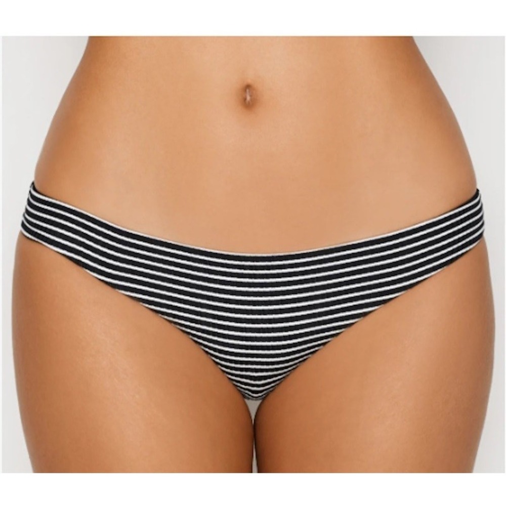 NWOT Seafolly 6 USA Go Overboard Hipster Bikini Bottom Stripe 113631